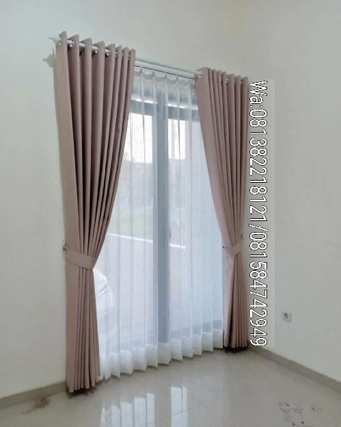 Sampul hordeng gordyn gorden korden curtain dan rollerblind