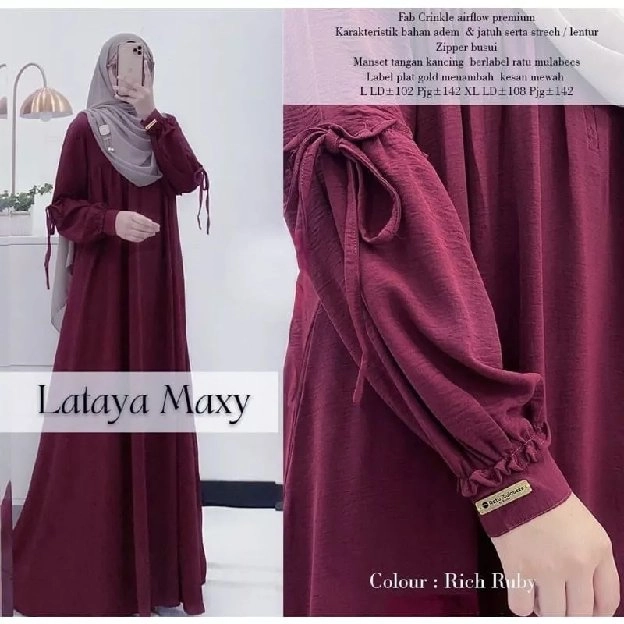 PROMO ❗❗Gamis Lataya Maxi