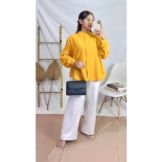 Blouse Loong Sleeve Fit