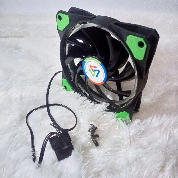 Kipas Komputer - Sooncool Wind Light 1.0 Fan Casing LEDx32 | Alseye