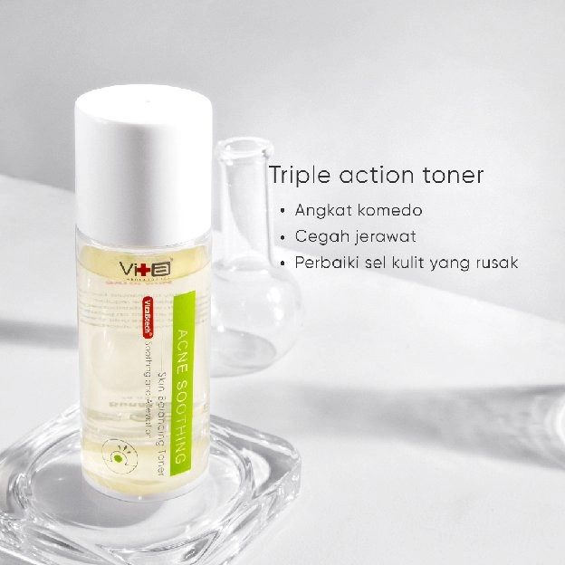 Swissvita Acne Skin Balancing Toner 120 ml | Angkat Komedo | Redakan Jerawat | Samarkan Pori Besar |