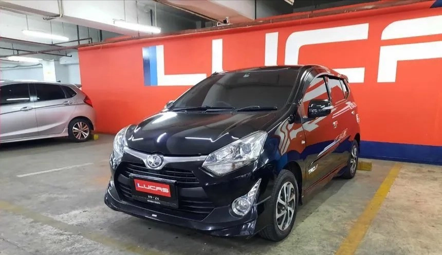 Toyota Agya Trd AT Hitam Tahun 2019 Mulus