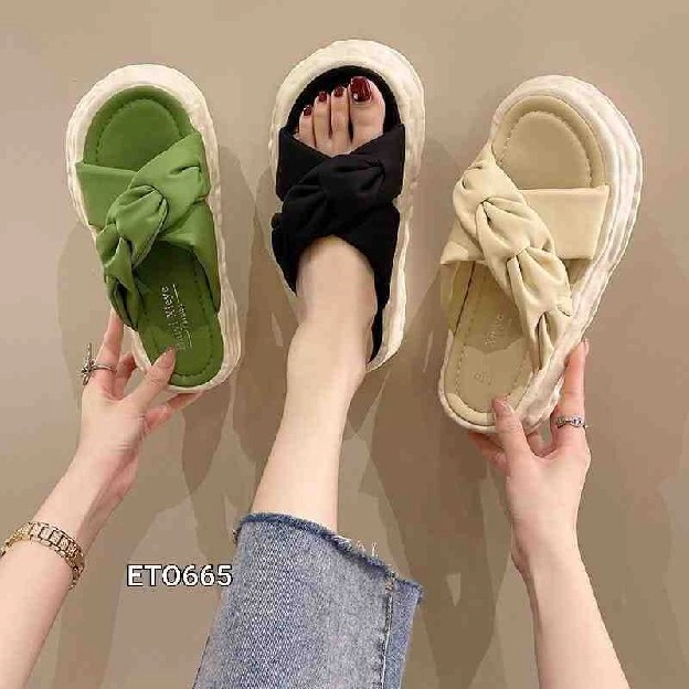 SANDALS SLOP BUTTOM KOREA 