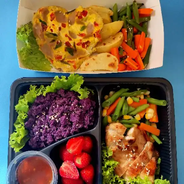 Catering Diet Mayo Bandung Makan Siang Paket 13 hari / 26box / 2box/hari