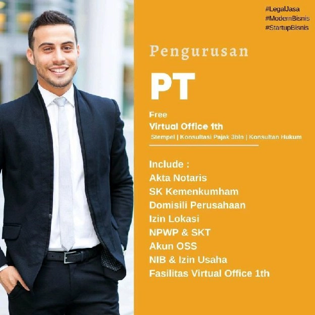 Jasa Legalitas Pendirian PT / CV & Legal Perizinan Usaha