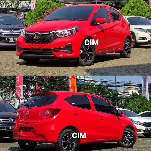 Ready honda brio satya merah