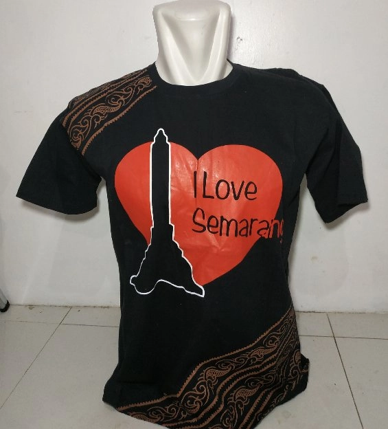 Grosir dan Ecer Kaos Oleh Oleh Porduk Khas Semarangan Murah