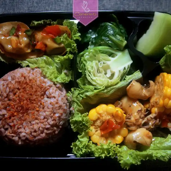 Catering sehat bulanan paket makan siang , catering bandung