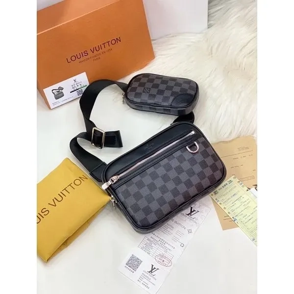 Tas louis vuitton lv scott messenger bag