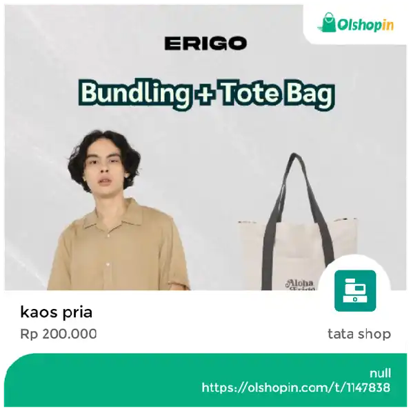 kaos pria