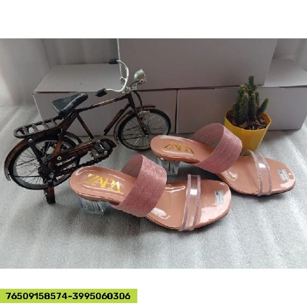 DISKON ❗❗Sepatu wanita hak kaca 5cm heels terbaruu 