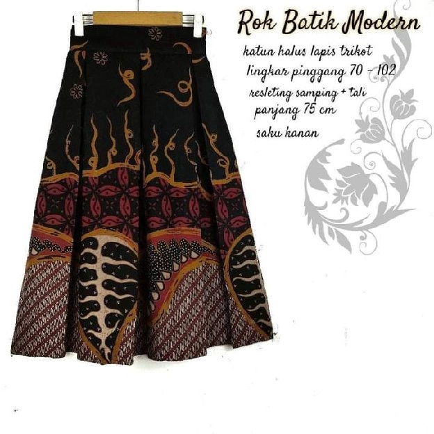 BEST SELLER?Ready Rok batik 7/8 premium lapis trikot?CantikKerenKeceAll size Pinggang belakang full 