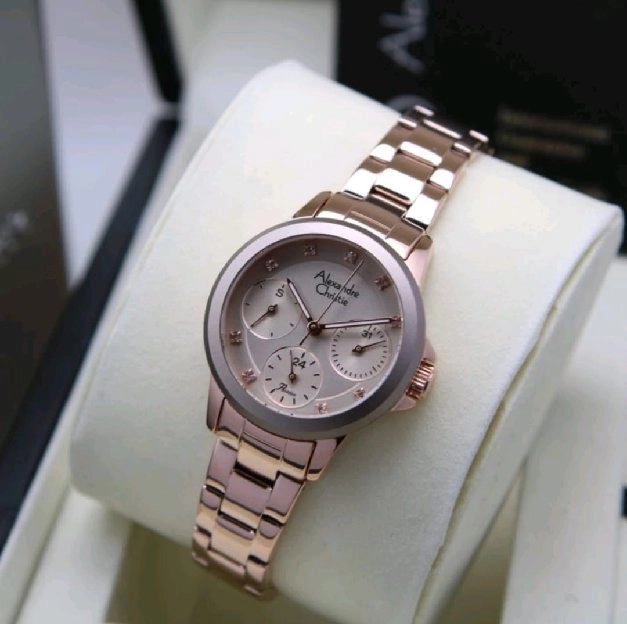 Ready!Jam Tangan Alexandre Christie AC 2A99 Wanita