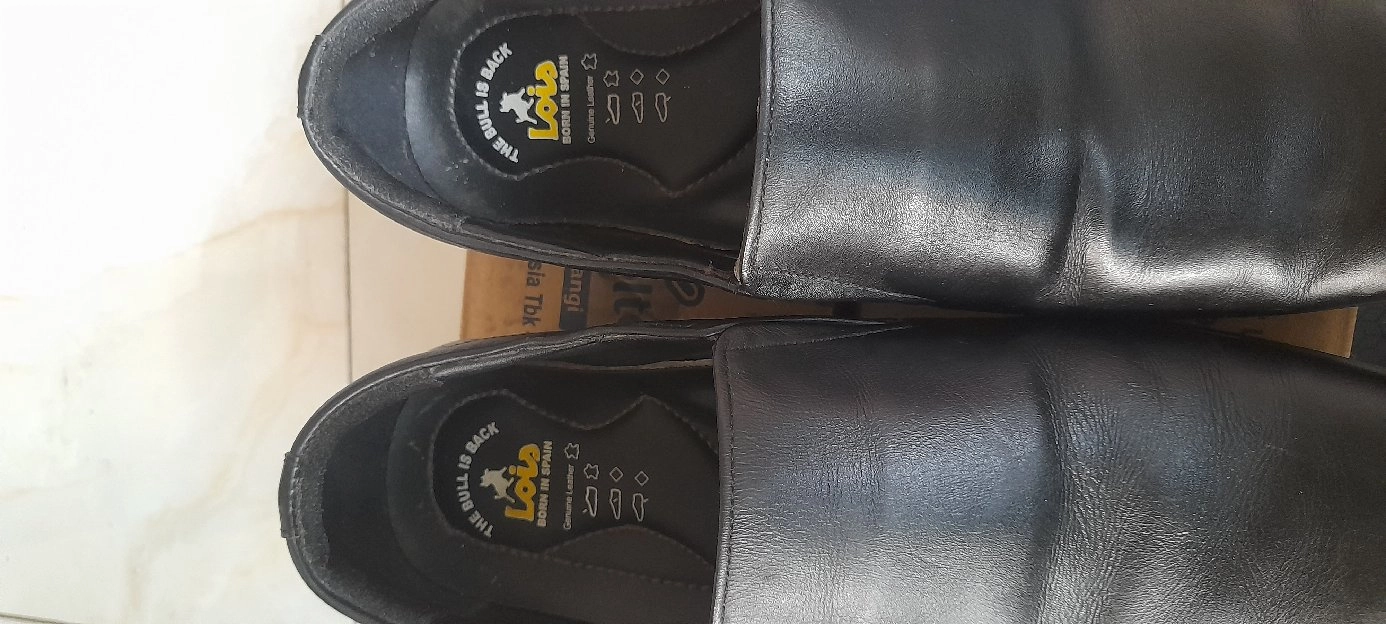 sepatu pantofel pria kulit MERK LOIS ORIGINAL 