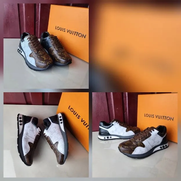 Sepatu sneakers pria louis vuitton lv