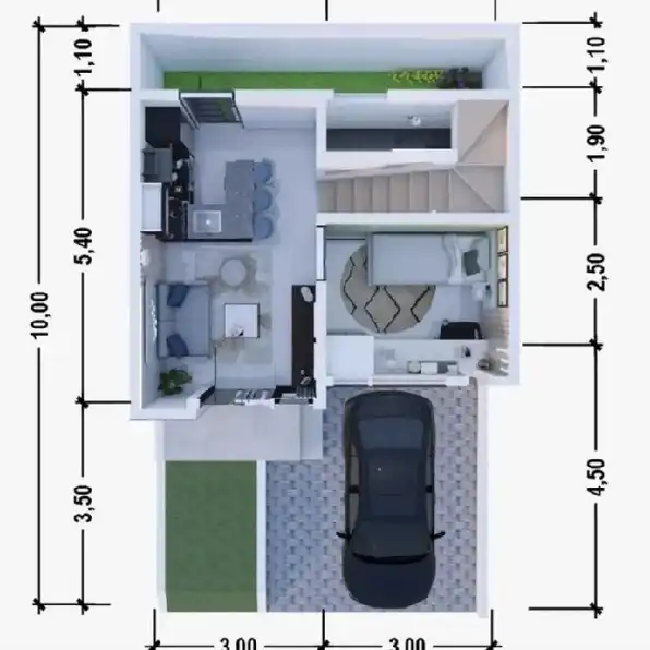 Grand Alifia Bogor Rumah 2 Lantai dipusat Kota Bogor 