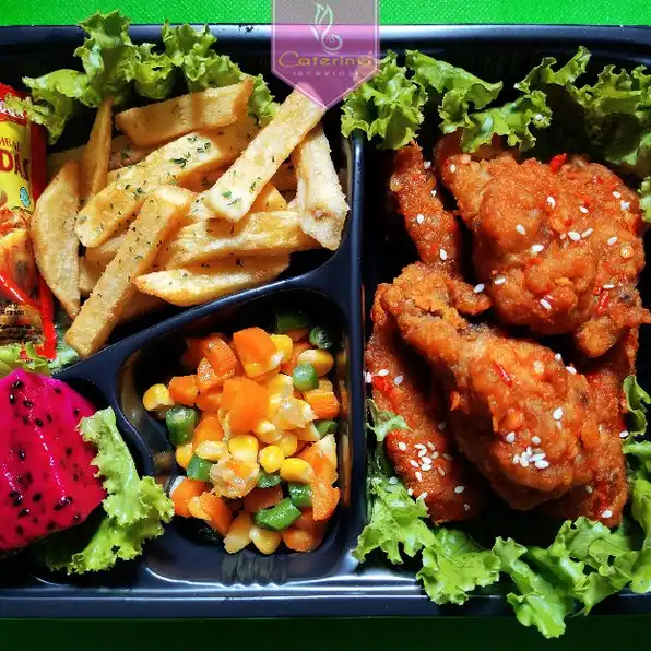 catering harian / catering keluarga paket makan siang & makan malam