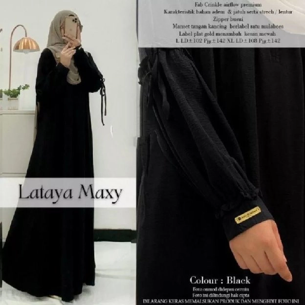 PROMO ❗❗Gamis Lataya Maxi