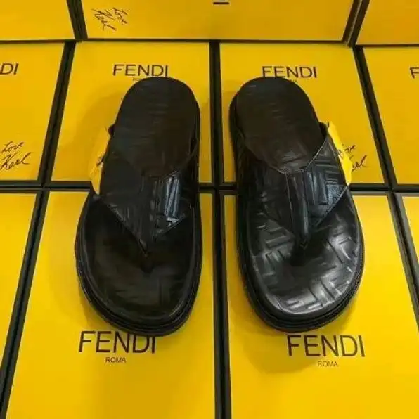 sandal jepit pria sendal cowok fendi terbaru slippers selop santai