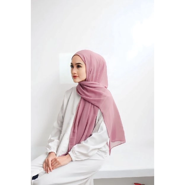 HIJAB JILBAB KERUDUNG PASHMINA INNER OVAL INSTAN