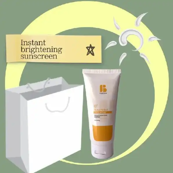 sunscreen memutihkan kulit secara instant alami