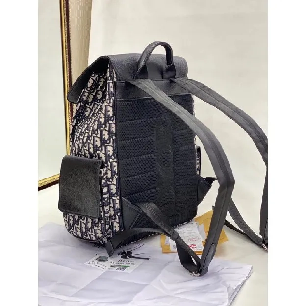 tas dior saddle backpack