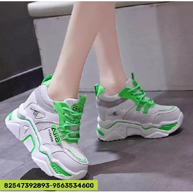 DISKON ❗❗Sepatu Sneaker Wanita Semi9 Boots Korea AJIO 