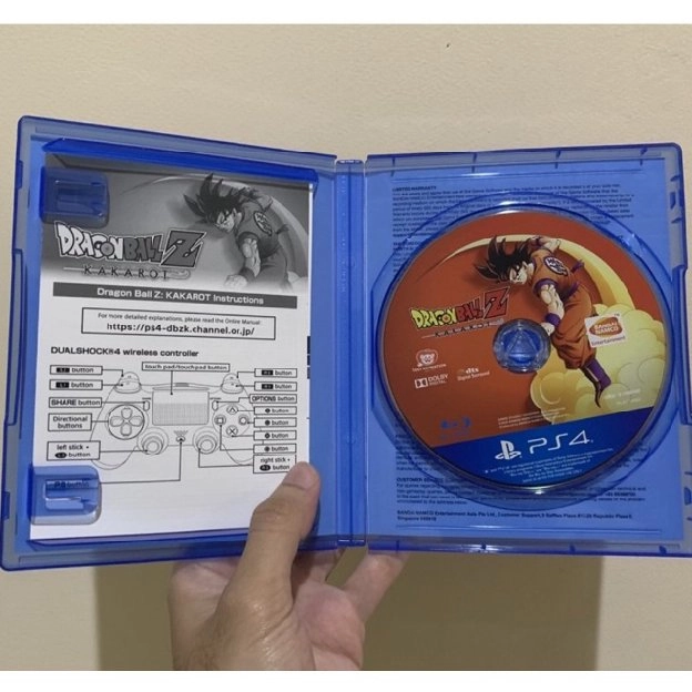 BD kaset PS4 dragon ball z kakarot