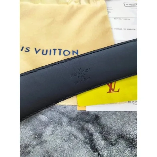 IKAT PINGGANG SABUK BELT PRIA LOUIS VUITTON LV LV9001 GRAPHITE