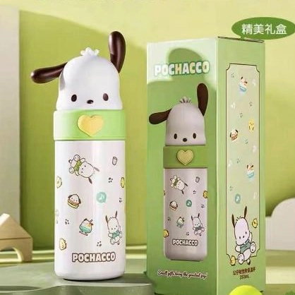 Sanrio/Toy Story Botol Minum Termos Stainless Anak Motif Karakter Kuromi/Cinnamoroll/Lotso/My Melody