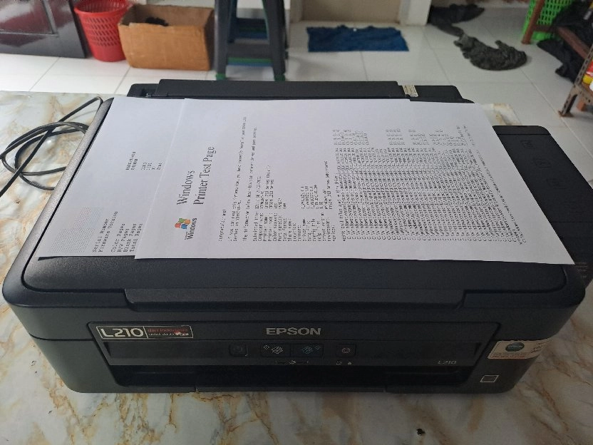 printer epson L210 all in one