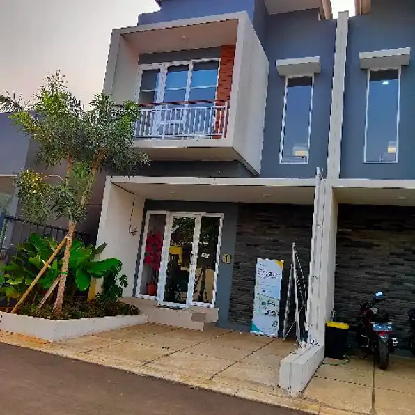 Lebar Rumah 8 Meter di Pamulang