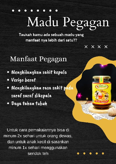 Madu Jannah pegagan