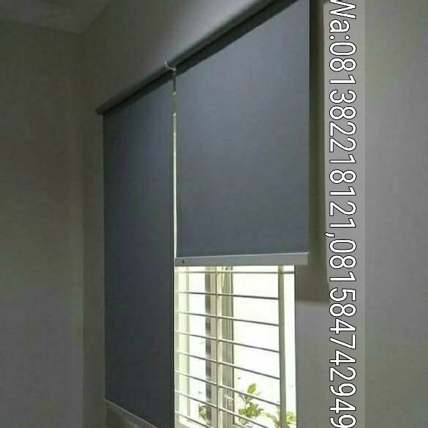 Rollerblind cantik solusi tirai untuk jendela selain dari gorden gordyn bahan