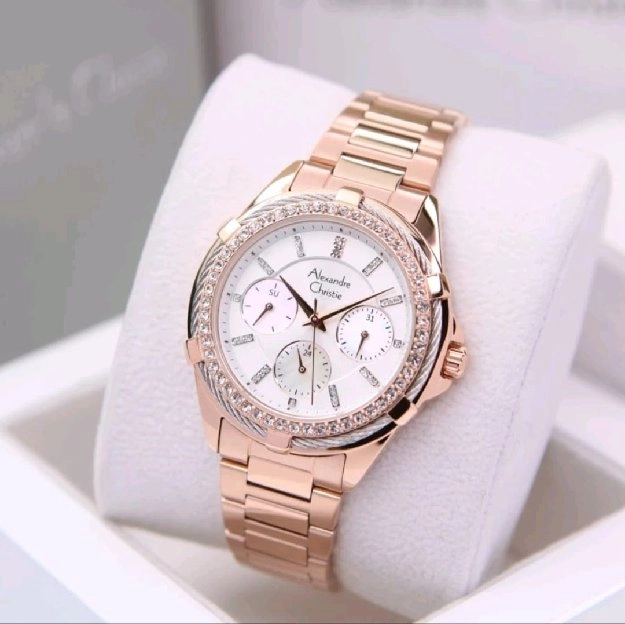 Ready!Jam tangan Alexandre Christie Wanita AC 2B09 BF