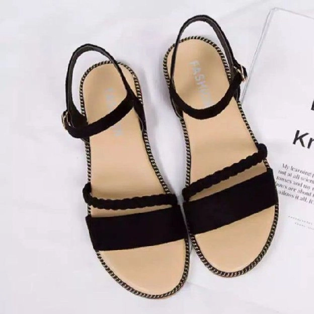 *TS - Sandal Flat  Wanita Kepang MH15*