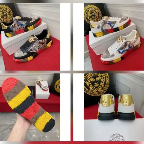 Sepatu versace casual fashion men's shoes