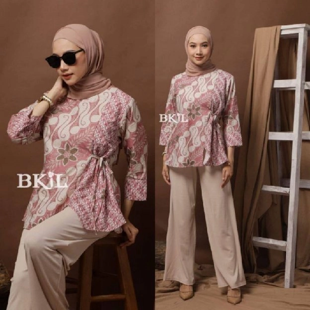 Baju Batik wanita Kenongo Kemeja Batik terbaru