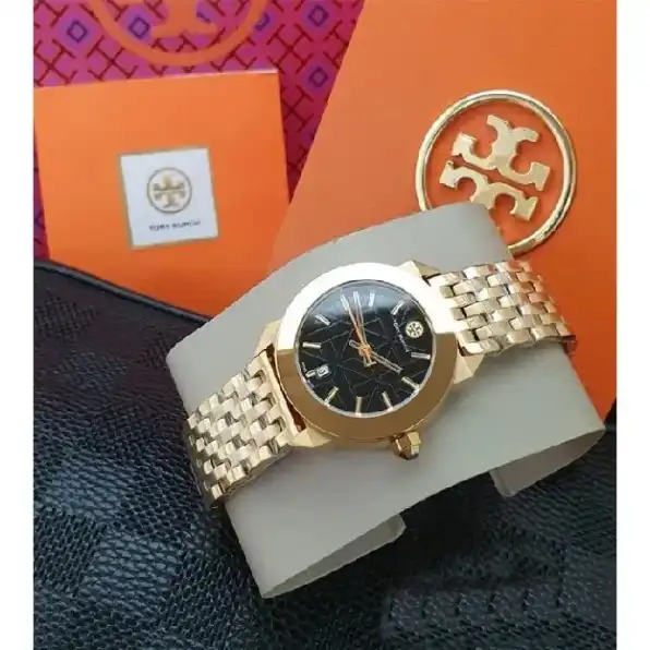 Jam tangan Tory Burch Women Watch  Gold TB80023