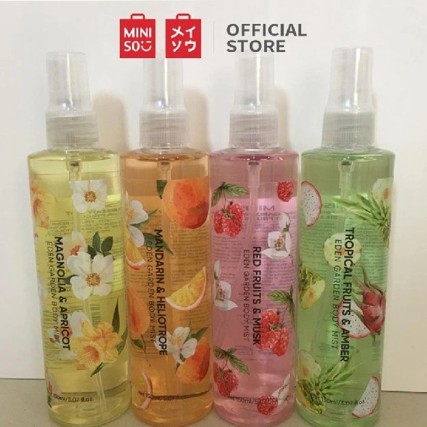 TROPICAL FRUITS & AMBER PARFUM Eden Garden Body Mist ORIGINAL