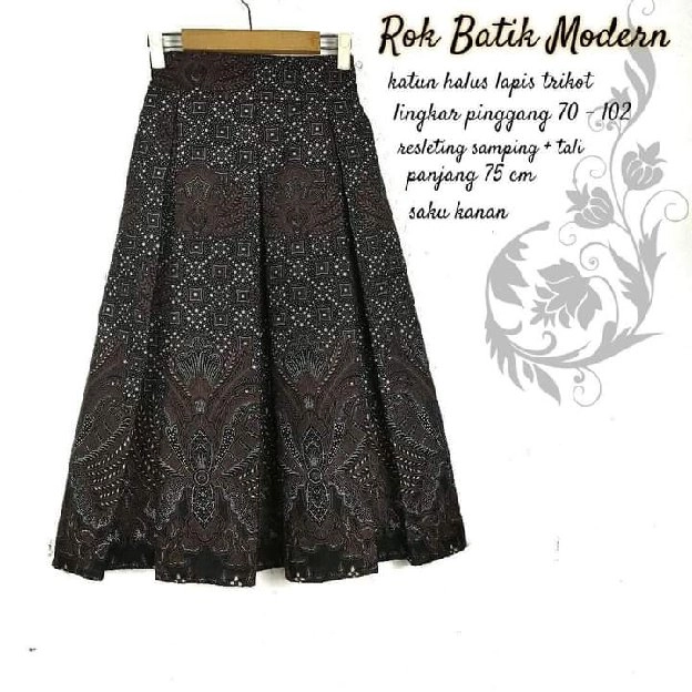 BEST SELLER?Ready Rok batik 7/8 premium lapis trikot?CantikKerenKeceAll size Pinggang belakang full 