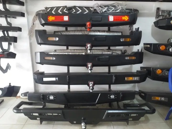 bumper belakang mobil hilux 