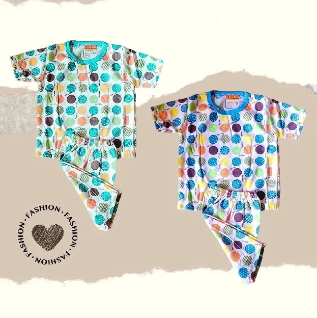 baju bayi set pendek size 0-6m