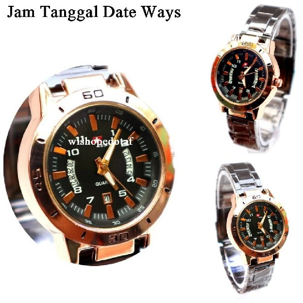 Stainless Watch ways Tanggal dmd cod