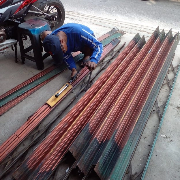 081310150492 pasang baru folding gate galvalum puri kembangan joglo Meruya kota bambu s Parman 