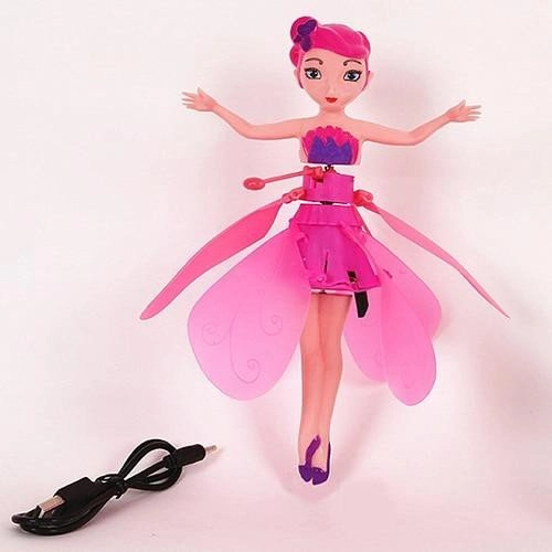 Mainan Peri Terbang Sensor Tangan - Doll Princess Flying Charging