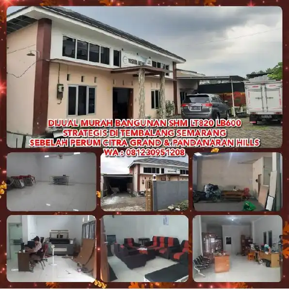 DIJUAL MURAH RUMAH SHM STRATEGIS DI TEMBALANG SEMARANG SEBELAH PERUM CITRA GRAND & PANDANARAN HILL