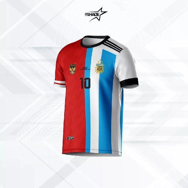 Jersey Spesial Suporter Timnas Indonesia x Timnas Argentina 2023