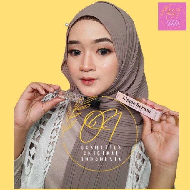 (ORIGINAL 100%) Lippie Serum by Raecca Lipstik Lip balm Original 100% Lipstik Glossy untuk Bibir Pec