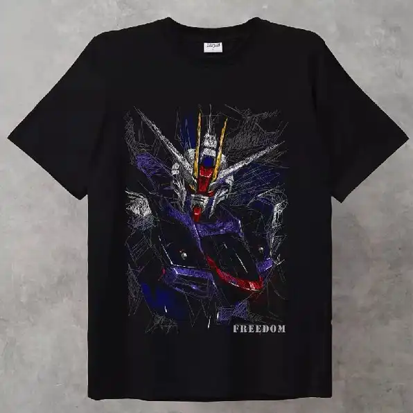 T-shirt Gundam Scribble 